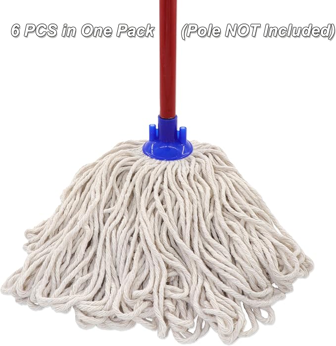 EaseYourDay Cotton String Mop Head Replacement, 3/4" Screw-On Thread - Image 5