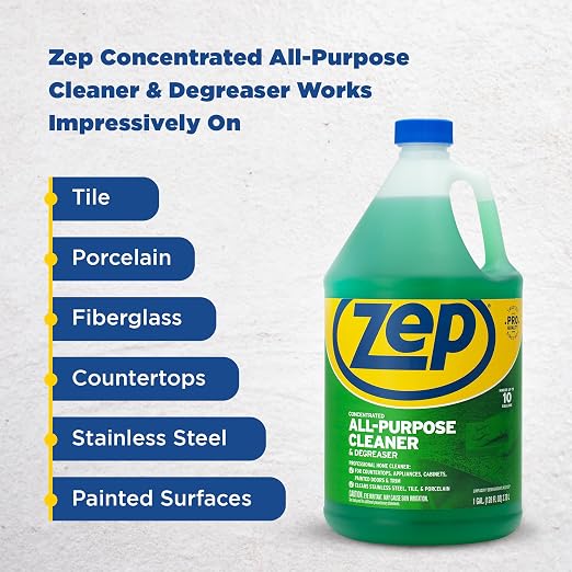 Zep All-Purpose Cleaner and Degreaser - 128 oz - Image 5