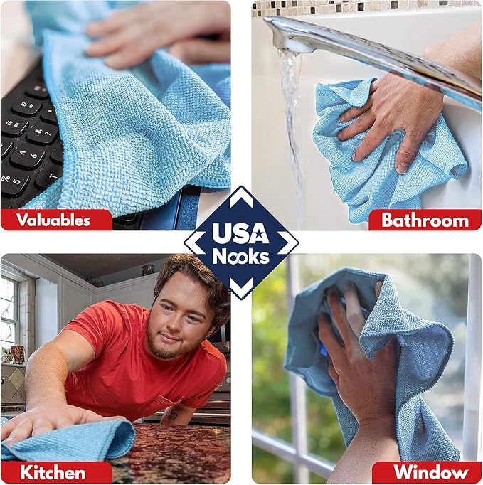 USANOOKS Microfiber Cleaning Cloth - Image 6