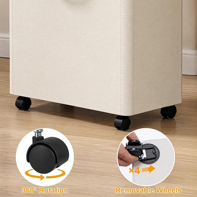 efluky Slim Laundry Hamper - Image 2