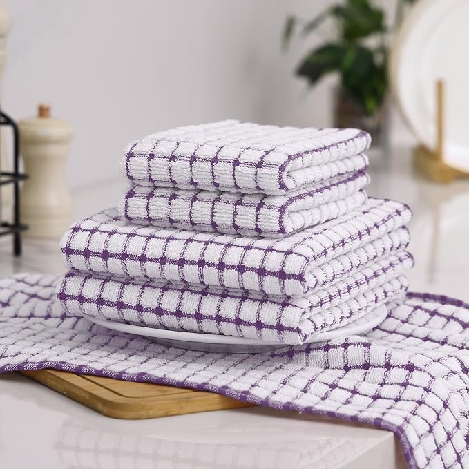 Homaxy Kitchen Towels and Dishcloths Set - Image 8