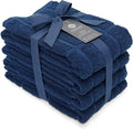 100% Cotton Terry Dish Towels for Kitchen, 4 Pack Plain, 16 x26 Inches by Ecotribe