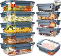 Liuruiyu 10 Pack Glass Food Storage Containers by Liuruiyu