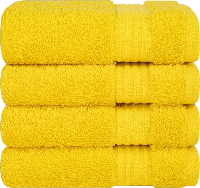 Cotton Paradise 100% Cotton Turkish Towel Set, Soft Absorbent Quick Dry by UNITEDHOMETEXTILE