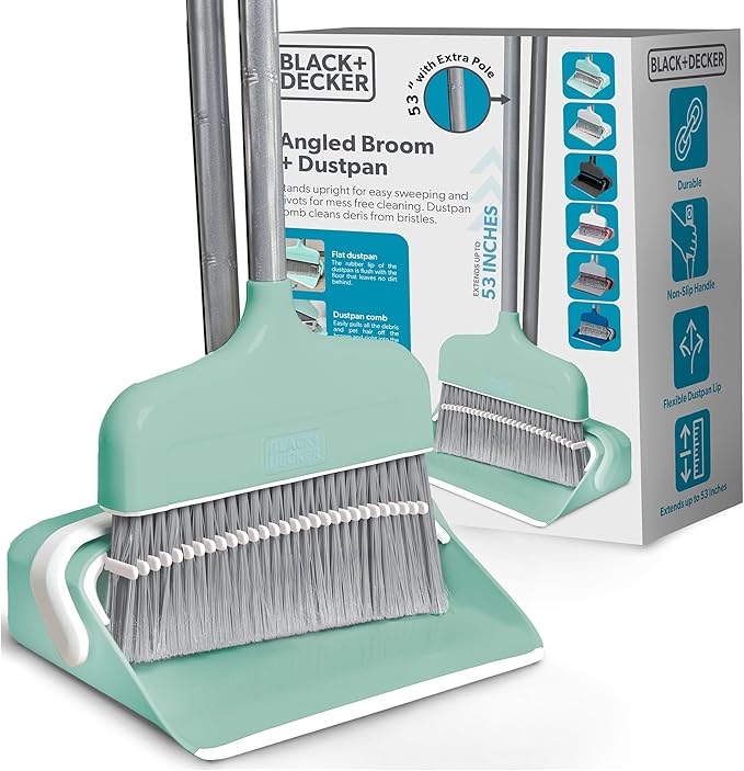 BLACK+DECKER Butler Broom & Dustpan Set by Unknown