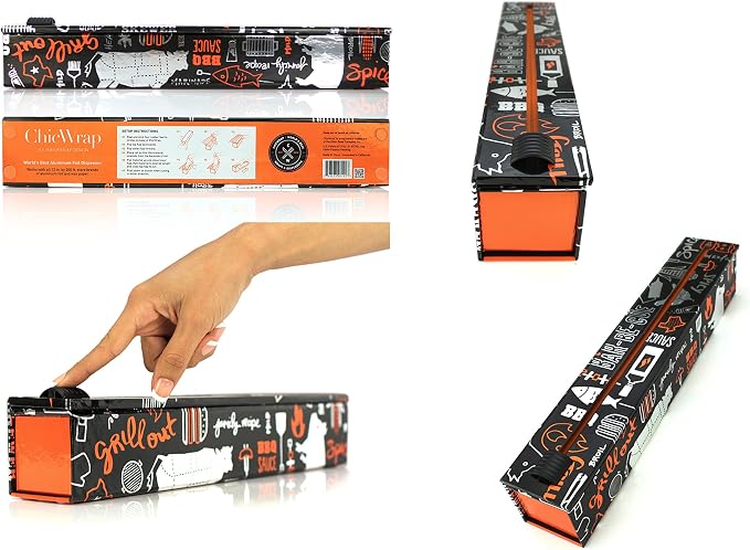 ChicWrap BBQ Grill Refillable Foil Dispenser - Image 4
