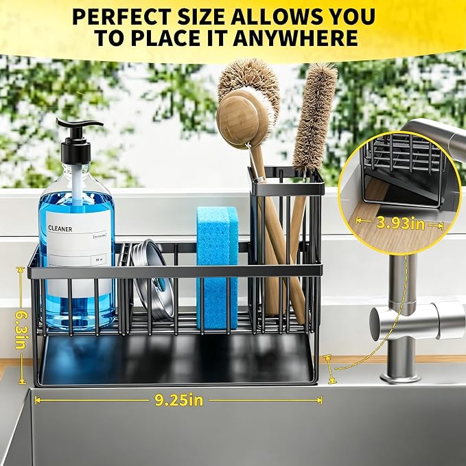 Cisily Sink Caddy Sponge Holder - Image 3