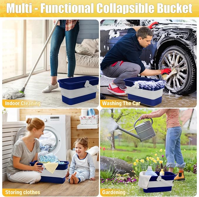 Collapsible Mop Bucket for Cleaning - Image 6