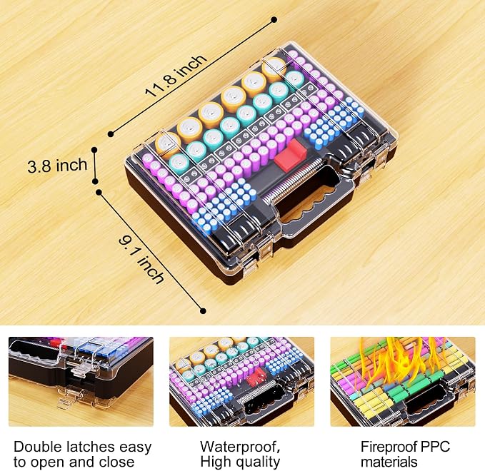 Battery Organizer Storage Case - Image 6