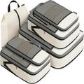BAGAIL 4 Set/6 Set/8 Set Compression Packing Cubes Travel Accessories by BAGAIL
