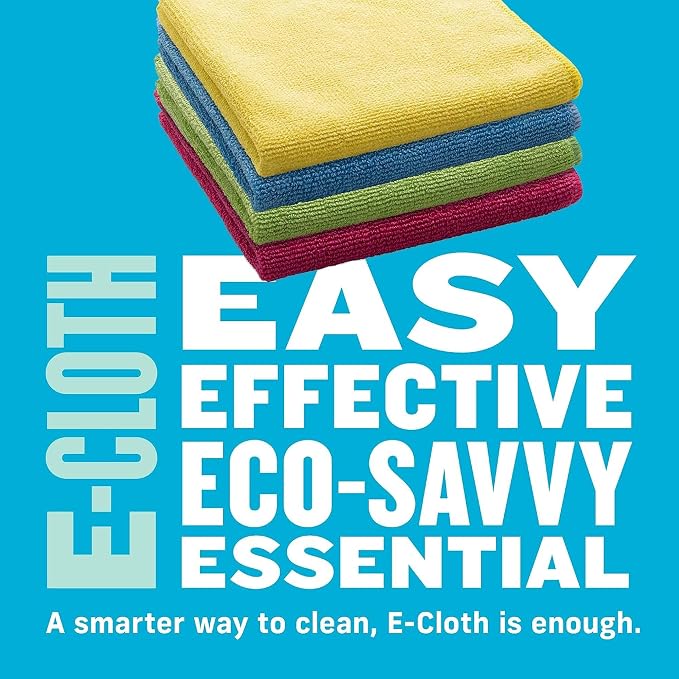 E-Cloth General Purpose Cleaning Cloth Kit, Reusable Cleaning Towel, 4 Pack - Image 8