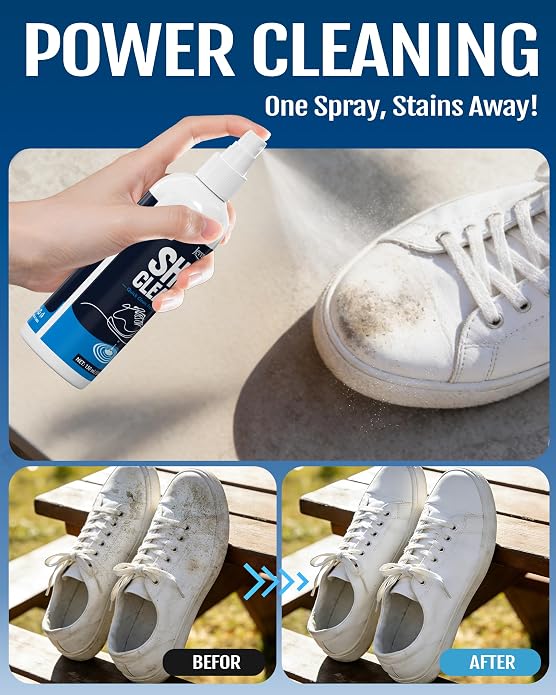 Jevvu Shoe Cleaner, Sneaker Cleaner Foam - Image 2