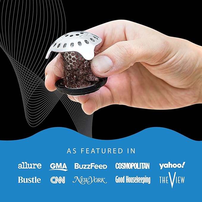 TubShroom Ultra Revolutionary Bath Tub Drain Protector Hair - Image 5