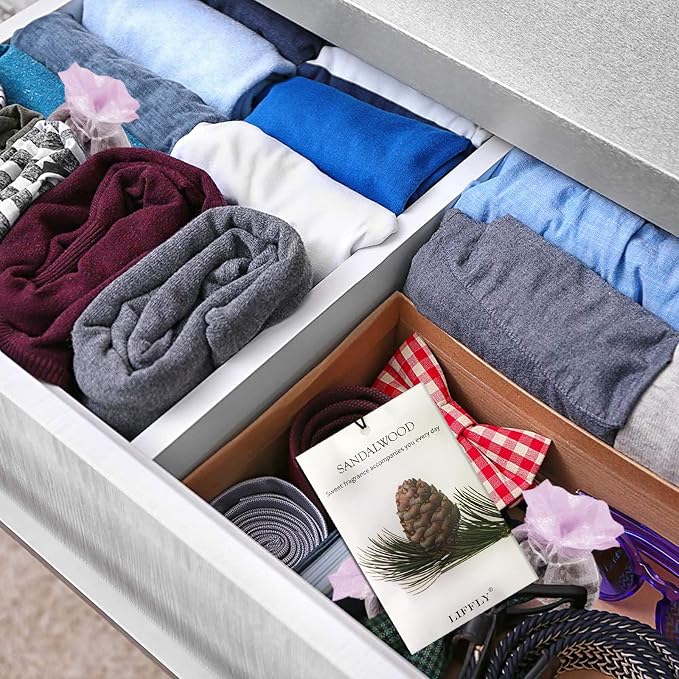 14 Packs Scented Sachets Bags fit Drawers and Closets 14 Scent Gift Box - Image 4