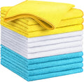 GLIMGLINT Microfiber Cleaning Cloth, 12 Pack Towels by Unknown