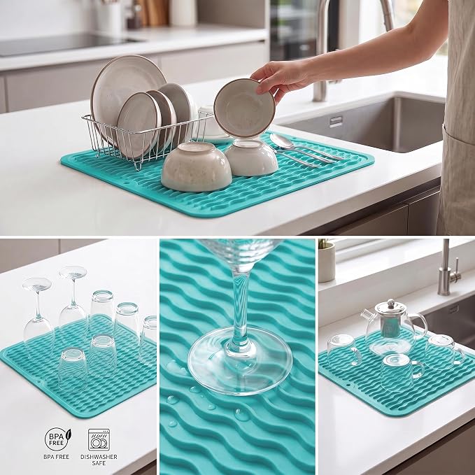 MicoYang Silicone Dish Drying Mat - Image 4