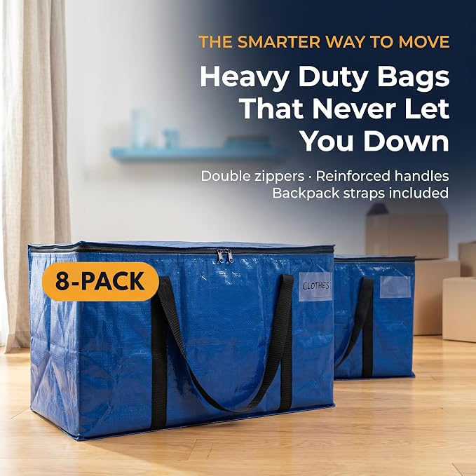 ClearSpace Heavy Duty Moving Bags or Storage Bins - Image 2