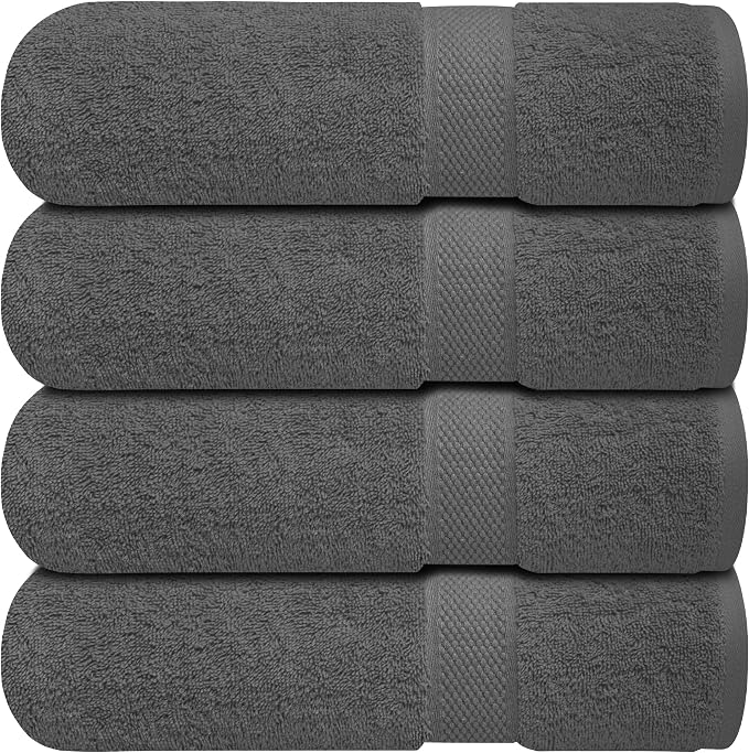 Infinitee Xclusives 100% Ring-Spun Cotton Bath Towels by InfiniteeXclusives