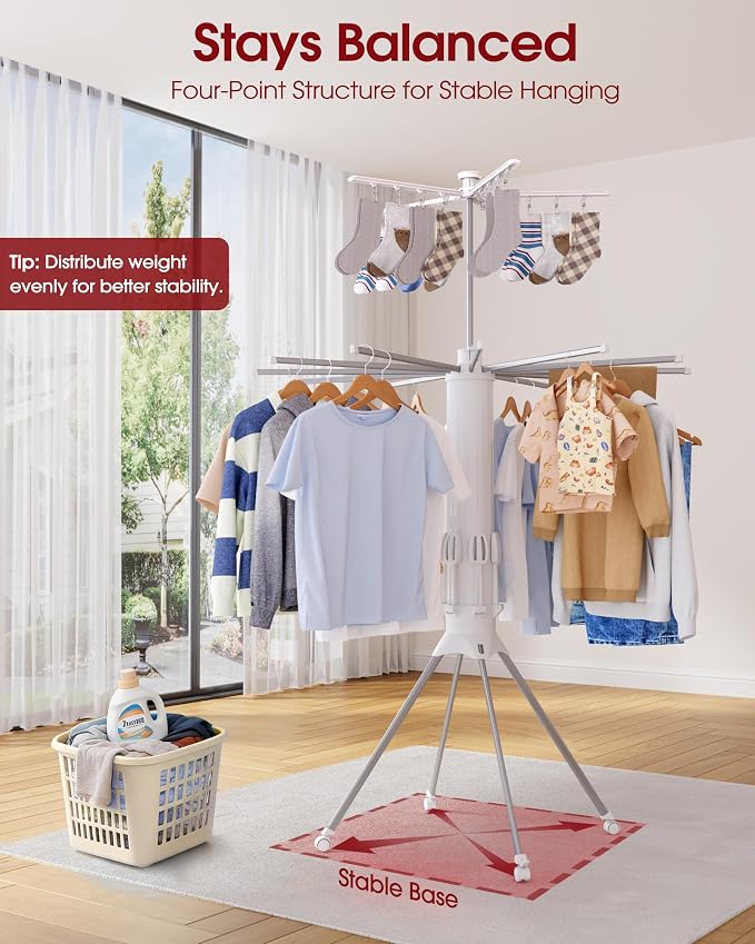 Sakugi Foldable Clothes Drying Rack - Image 3