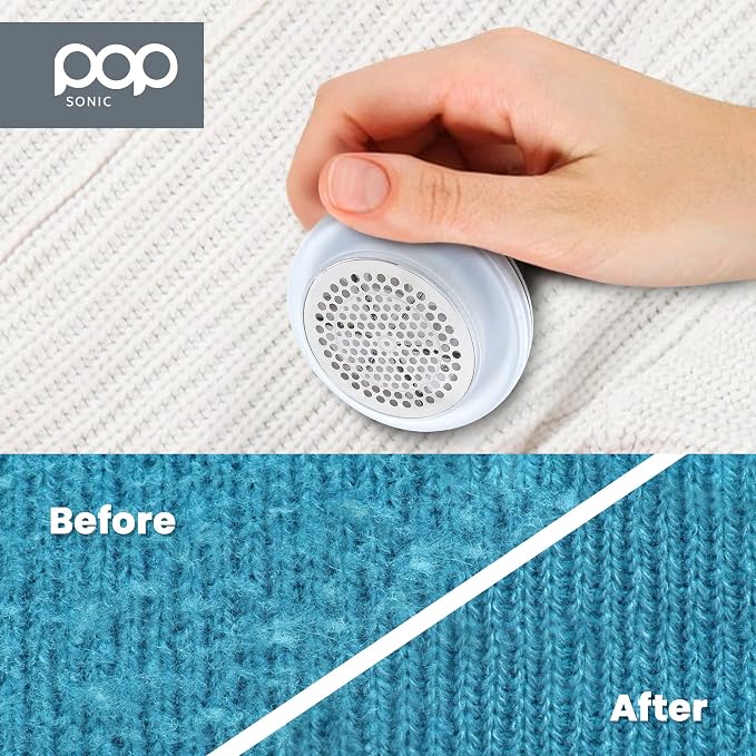Fabric Shaver, Lint Remover Electric – Rechargeable, 6 Blade System, Fabric - Image 5