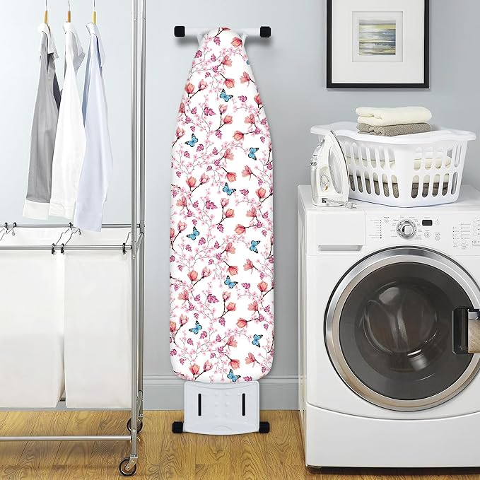 Extra Thick Ironing Board Cover and Pad, 15x54 Ironing Board Cover, Resist - Image 5