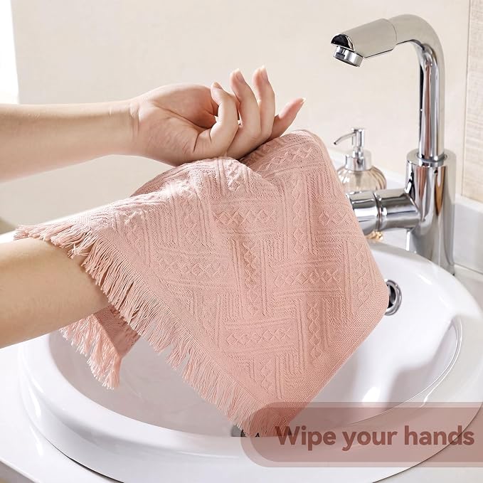 HunnmingRe 22 Pack Boho Hand Towel - Image 3