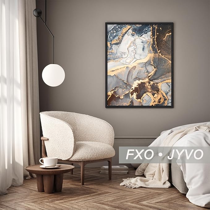 Engineered Wood 13x18 Picture Frame Set of 6, Black Frame for 13 x 18 Inch Picture Poster Photo, Light Weight 13 by 18 Frame with Wood-grain for Wall - 6 Pack/Black/13 x18