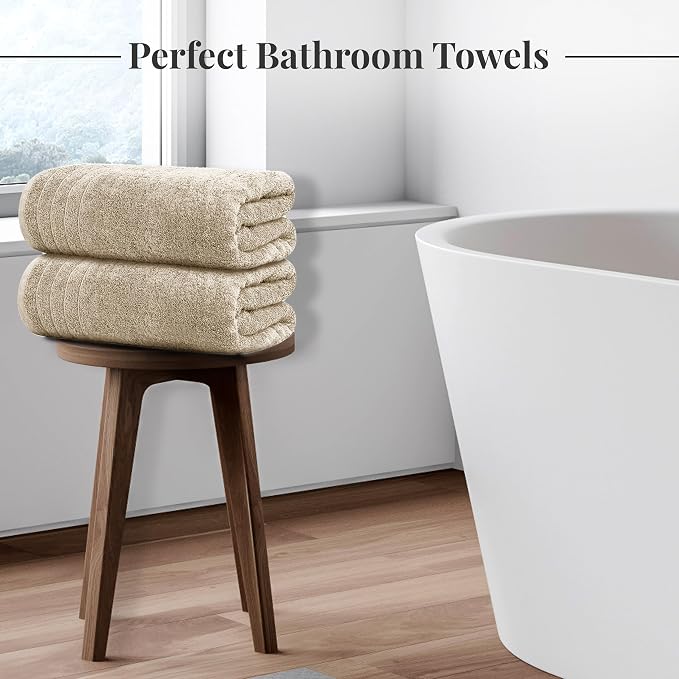 8 Piece Towel Set, 2 XL Bath, 2 Hand, 4 Washcloth, Lighter Weight, Quicker to - Image 4