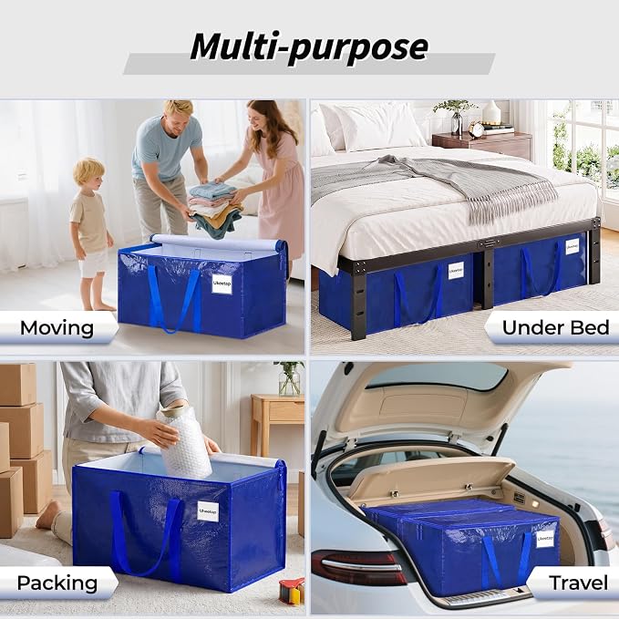 16 Pack Extra Large Clothes Storage Bins - Image 6