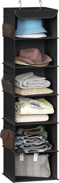 Simple Houseware 6 Shelf Hanging Closet Organizer, Top Support Metal Frame by SimpleHouseware