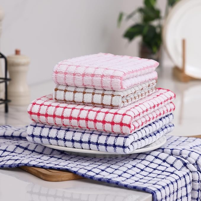 Homaxy Kitchen Towels and Dishcloths Set - Image 8