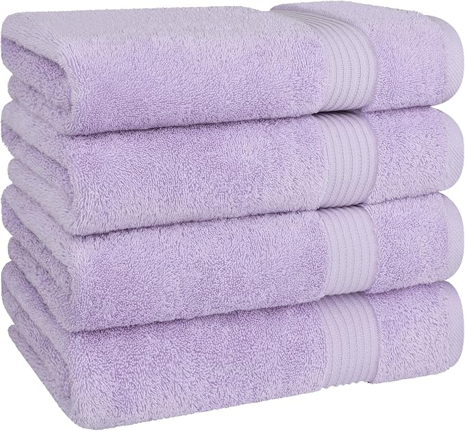 Cotton Paradise 100% Cotton Turkish Towel Set, Soft Absorbent Quick Dry - Image 5