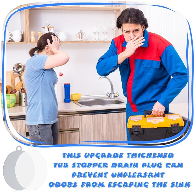 6 Pack Drain Covers for Bugs, 6 X 6 Inch, Anti Odor and Cockroach, Kitchen - Image 7