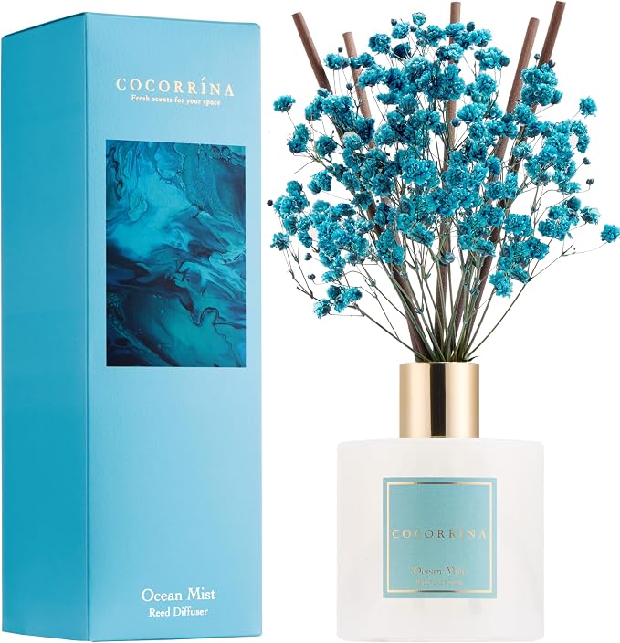 Reed Diffuser - Ocean Mist 6.7 Fl.oz Reed Diffuser Set by COCORR%C3%8DNA