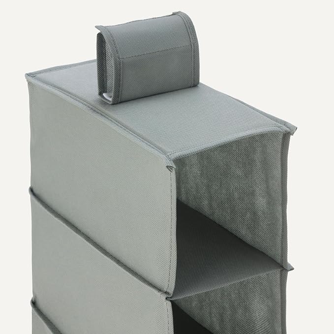Amazon Basics 8-Tier Hanging Closet Shelf Shoe Organizer, Space Saving Storage - Image 5
