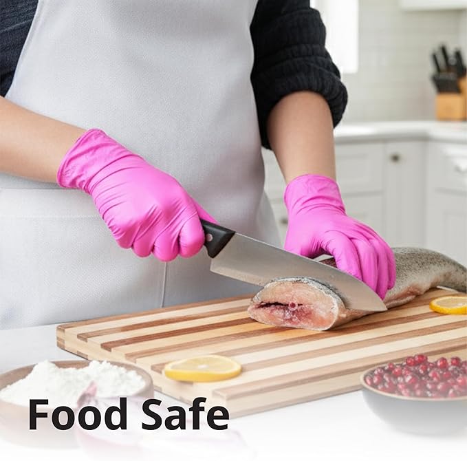 SwiftGrip Powder-Free Nitrile Gloves, Disposable Nitrile Gloves, Latex-Free - Image 3