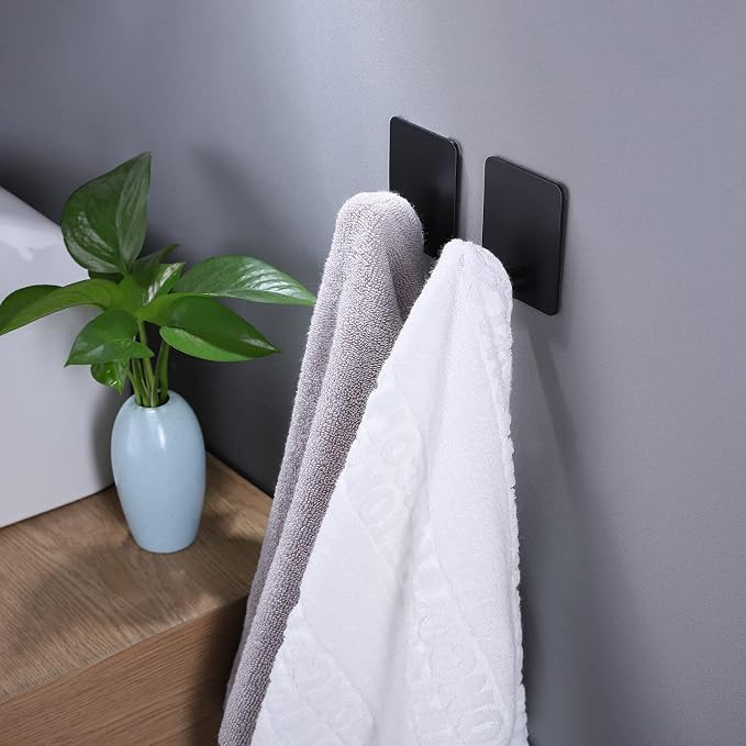 8 Pack Adhesive Towel Hooks - Image 3