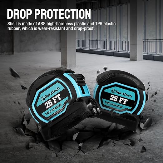 DURATECH 25FT Magnetic Double-Sided Tape Measure, Easy Read Measuring Tape - Image 7