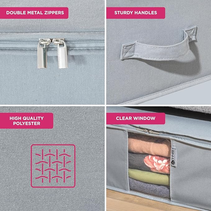 Cedar Clothes Storage Bag Organizer, Protects From Moths, Dirt & Dust, Underbed - Image 3
