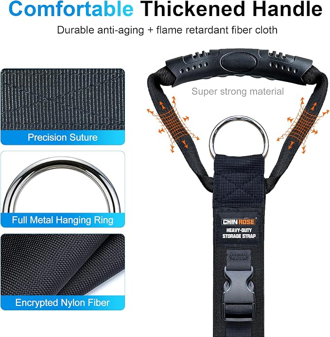 Adjustable Wall Mounted Extension Cord Organizer 2-Pack | Adjustable Vertical - Image 4