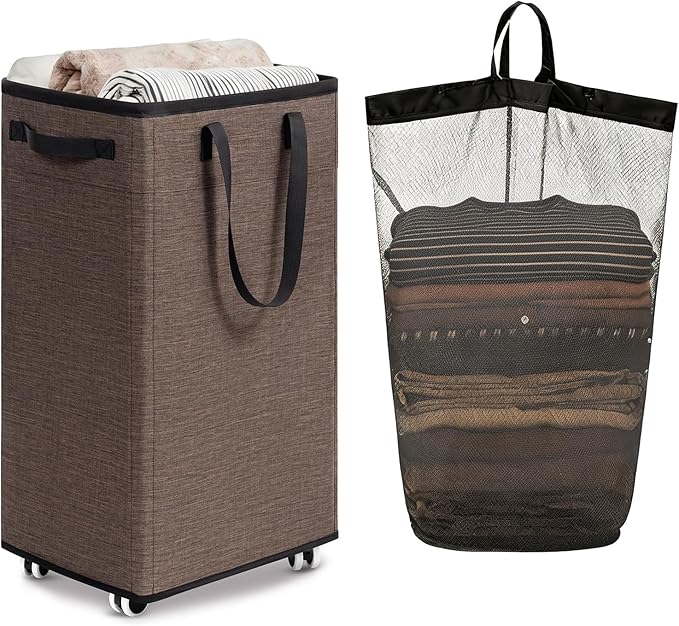 Goodpick 75L Collapsible Laundry Baskets by Goodpick