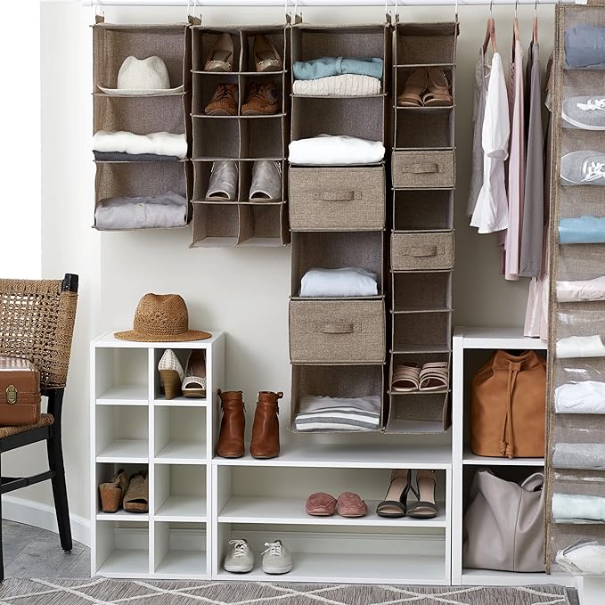 Household Essentials 10‑Pocket Hanging Shoe Organizer - Image 4