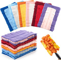 Zubebe 12 Pcs Reusable Duster Refills Fleece, Colorful | Soft Polyester Fiber by Zubebe