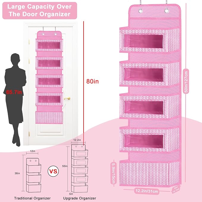 Over The Door Hanging Organizer - Image 2