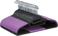 Amazon Basics Space Saving Non-Slip Rubber Coated Plastic Hangers by AmazonBasics