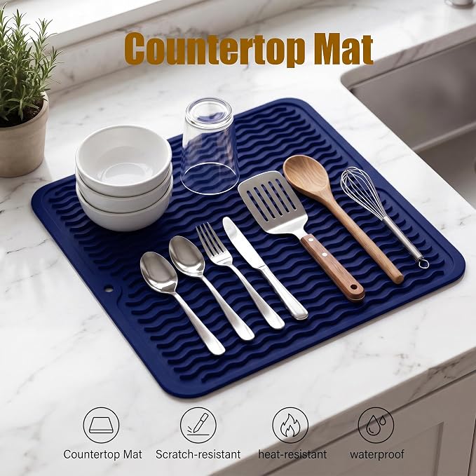 MicoYang Silicone Dish Drying Mat - Image 3