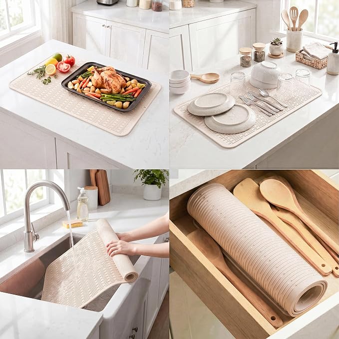 MicoYang Silicone Dish Drying Mat - Image 4