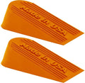 Halloween Orange Large Rubber Door Stopper Made in USA by SuspensionDudes