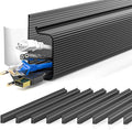 YECAYE 157in Cable Management Cord Organizer, Cable Raceway, Easy Install by Yecaye