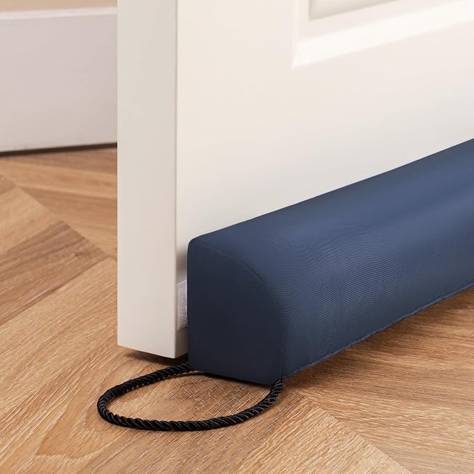 Sunolga Resistant Door Draft Stopper, Removable Washable Cover, Blocks Hot and by SunolgaIndustriesInc